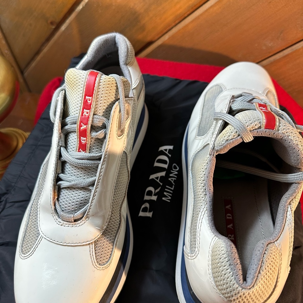 PRADA sneakers used - still in great shape asking $250 originally $1100.00 #8 - Picture 6 of 15